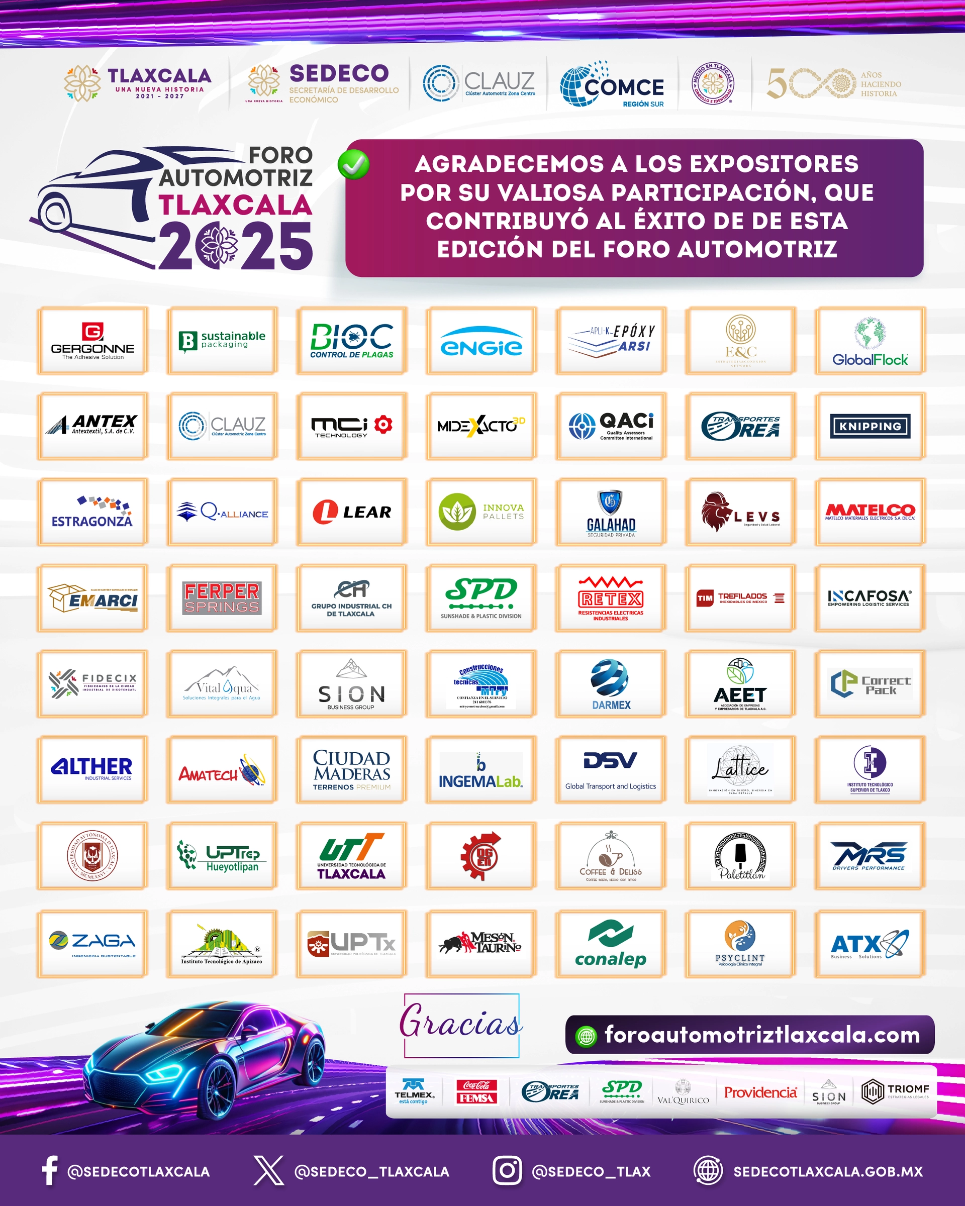 Expositores FAT 2025
