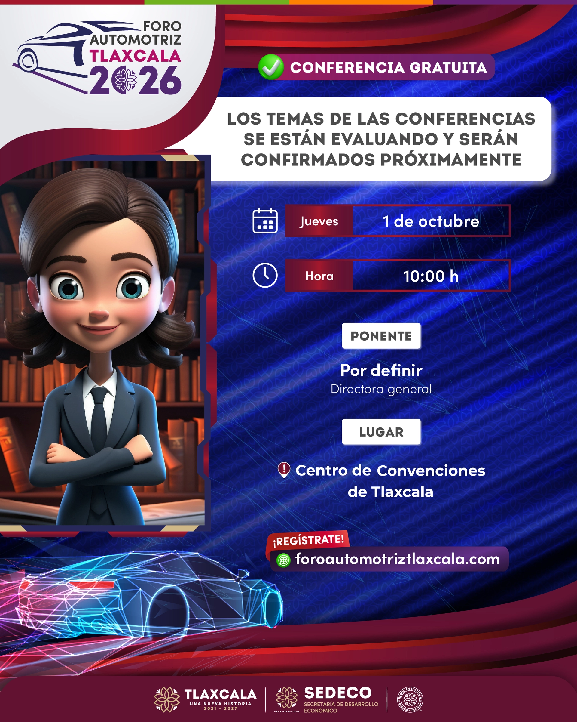 Conferencias 1 de octubre