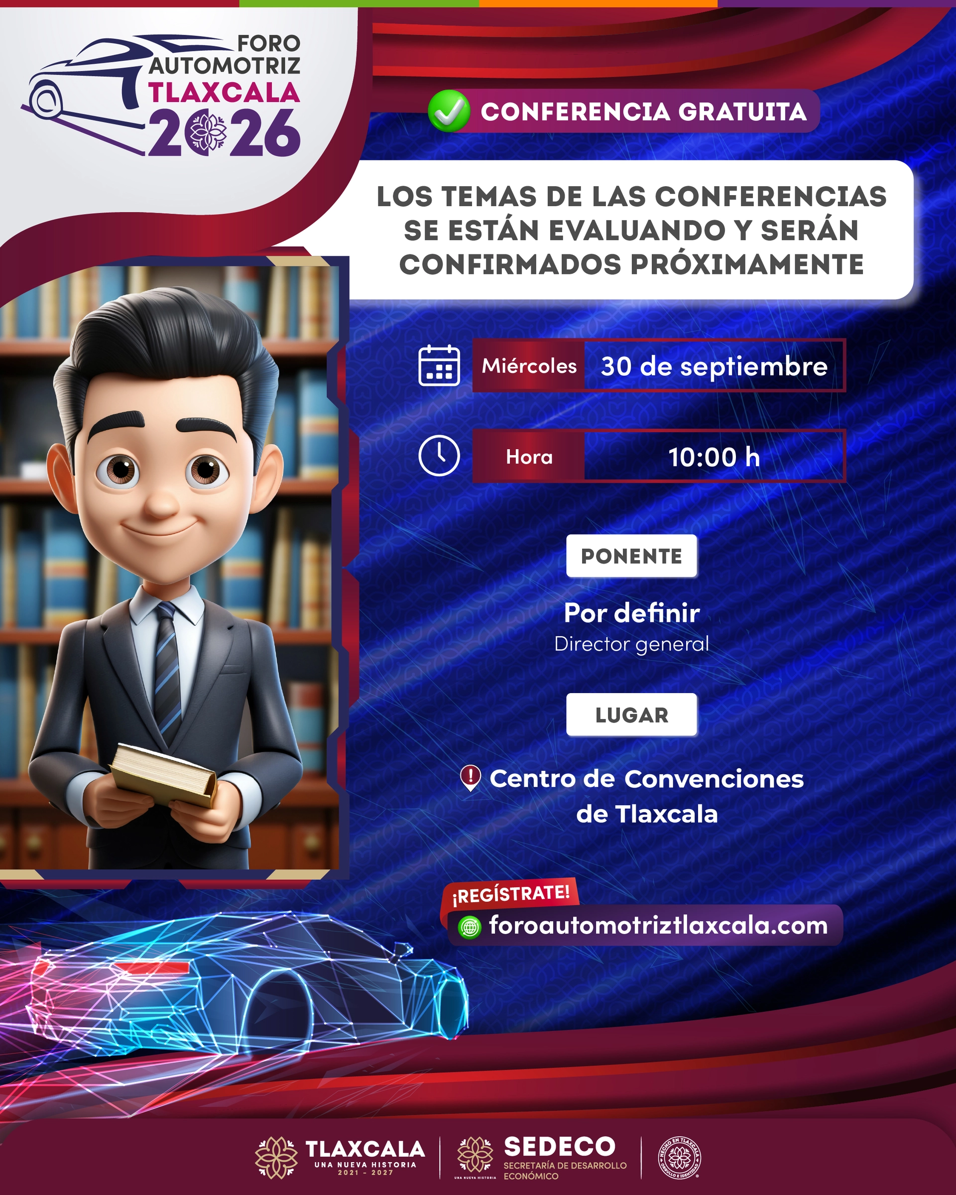 Conferencias 30 de septiembre
